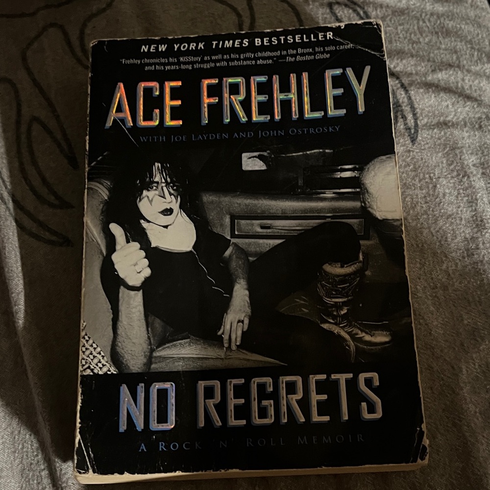 Ace Frehley 'No Regrets' Book